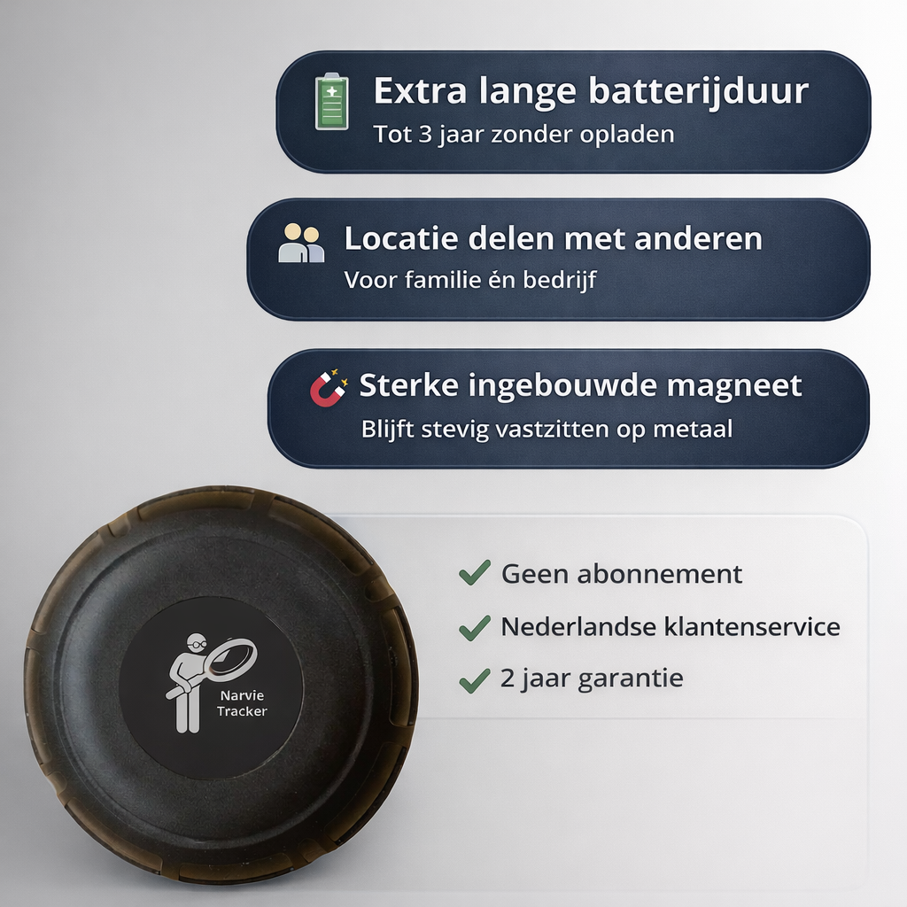 Narvie 2.0 voor de beveiliging van fiets, fatbike en e-bike – productbeeld 2